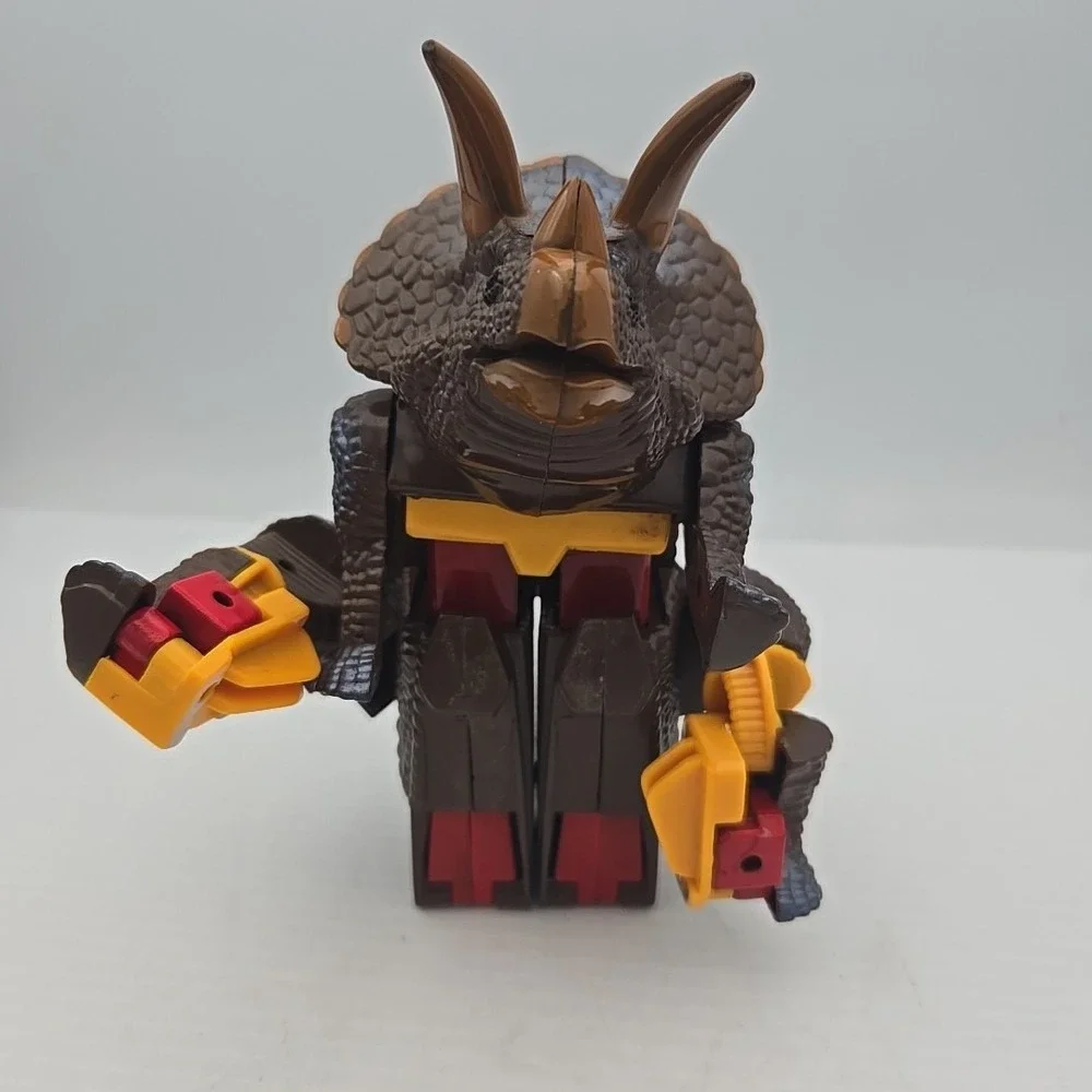 Transformers BEAST MACHINES Dinobots Triceradon 1999 (Read Description)‎